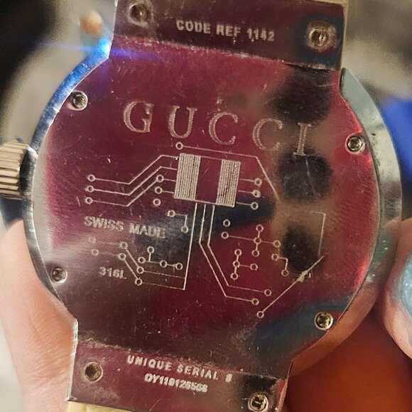 Authentic Gucci Diamond Bezel Watch SELLING AS IS